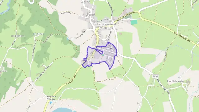 Maison 90 m² quatre pièces à vendre à Charbonnières-les-Vieilles