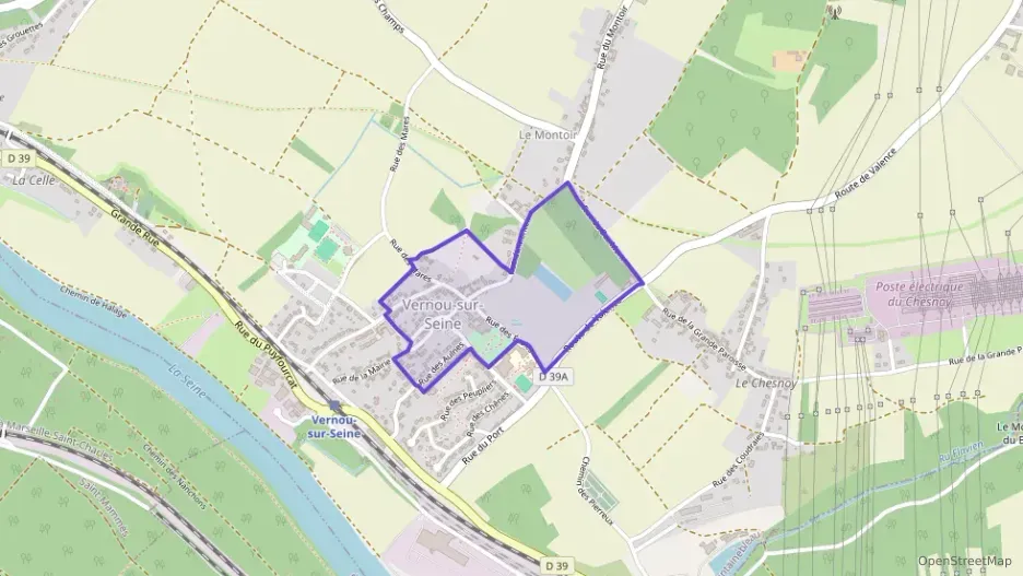 Maison 75 m² quatre pièces à vendre à Vernou-la-Celle-sur-Seine