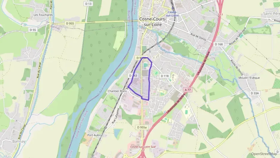 Maison 80 m² trois pièces à vendre à Cosne-Cours-sur-Loire