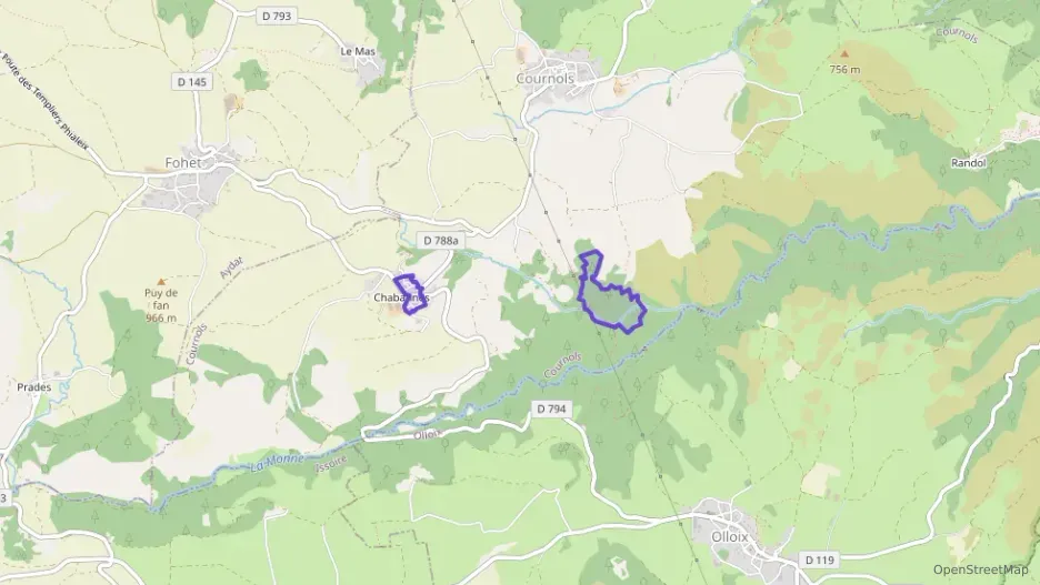 Maison 95 m² quatre pièces à vendre à Cournols