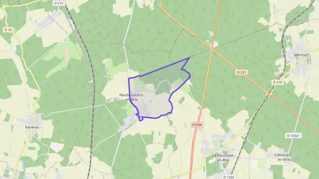 Maison 92 m² quatre pièces à vendre à Neufmoutiers-en-Brie