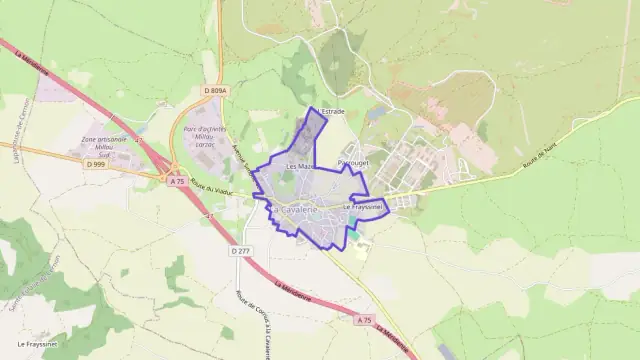 Maison 74 m² quatre pièces à vendre à La Cavalerie