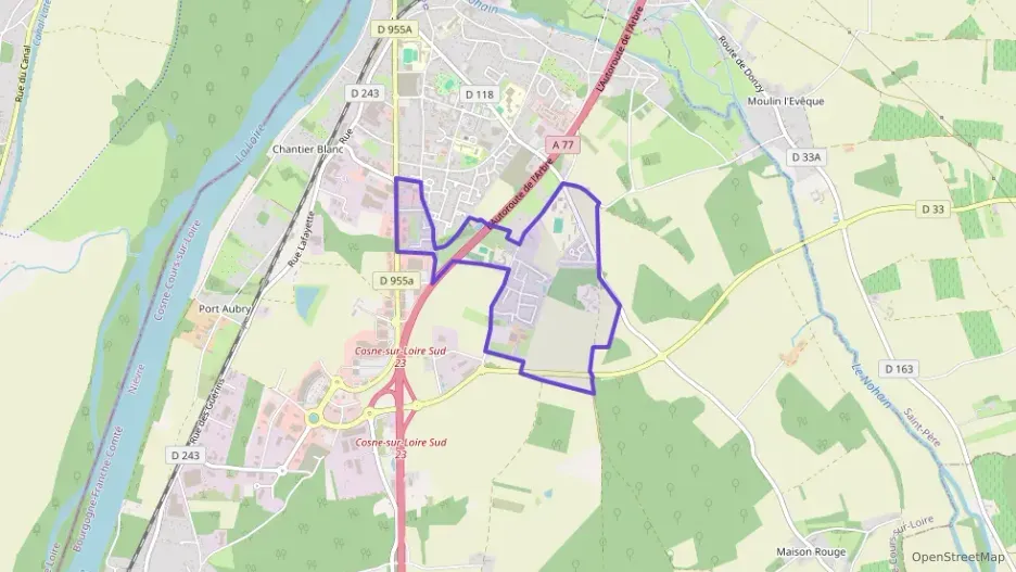 Maison 83 m² quatre pièces à vendre à Cosne-Cours-sur-Loire