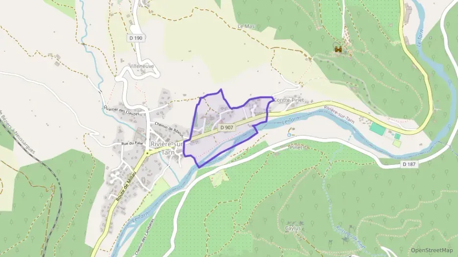 Maison 87 m² trois pièces à vendre à Rivière-sur-Tarn Maison 87 m² trois pièces à vendre à Rivière-sur-Tarn