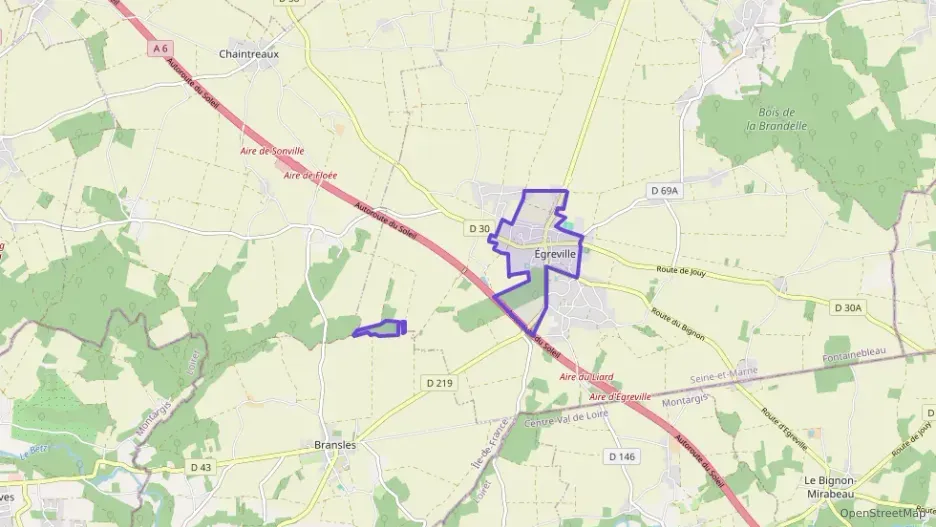 Maison 65 m² quatre pièces à vendre à Égreville Maison 65 m² quatre pièces à vendre à Égreville