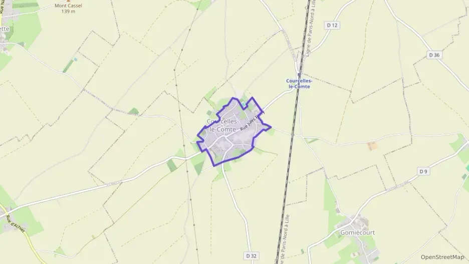 Maison 73 m² trois pièces à vendre à Courcelles-le-Comte Maison 73 m² trois pièces à vendre à Courcelles-le-Comte