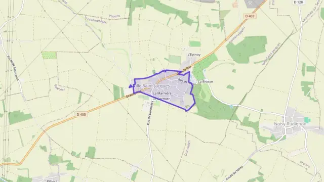 Maison 88 m² quatre pièces à vendre à Ville-Saint-Jacques