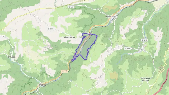 Maison 78 m² trois pièces à vendre à Molompize