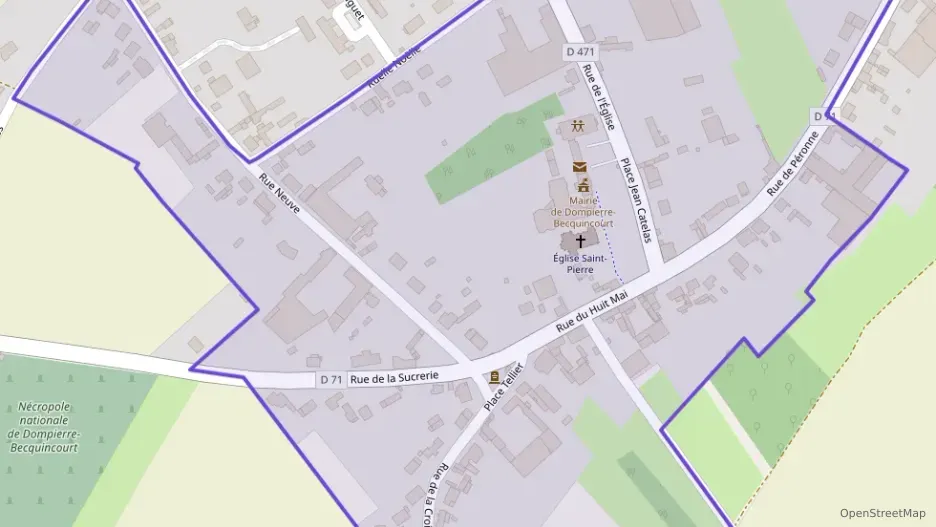 Maison 138 m² six pièces à vendre à Dompierre-Becquincourt