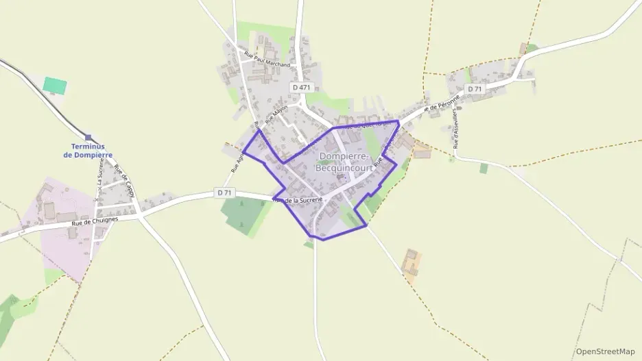 Maison 138 m² six pièces à vendre à Dompierre-Becquincourt