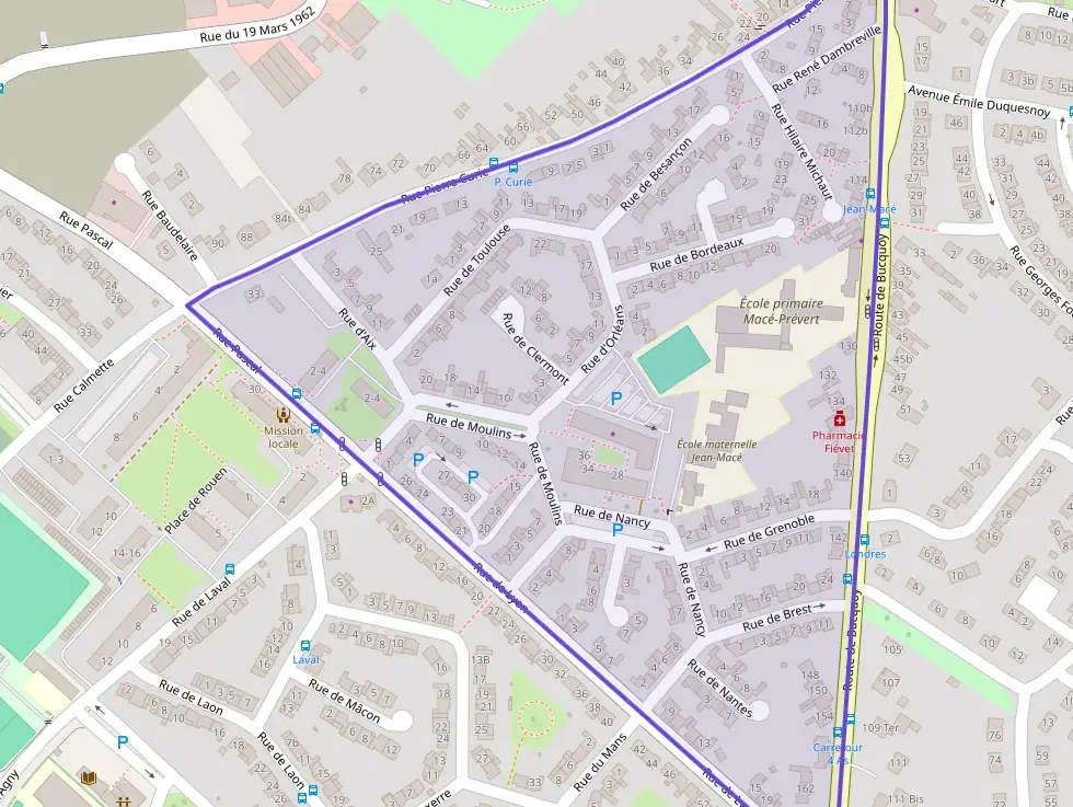 Maison 59 m² quatre pièces à vendre à Achicourt