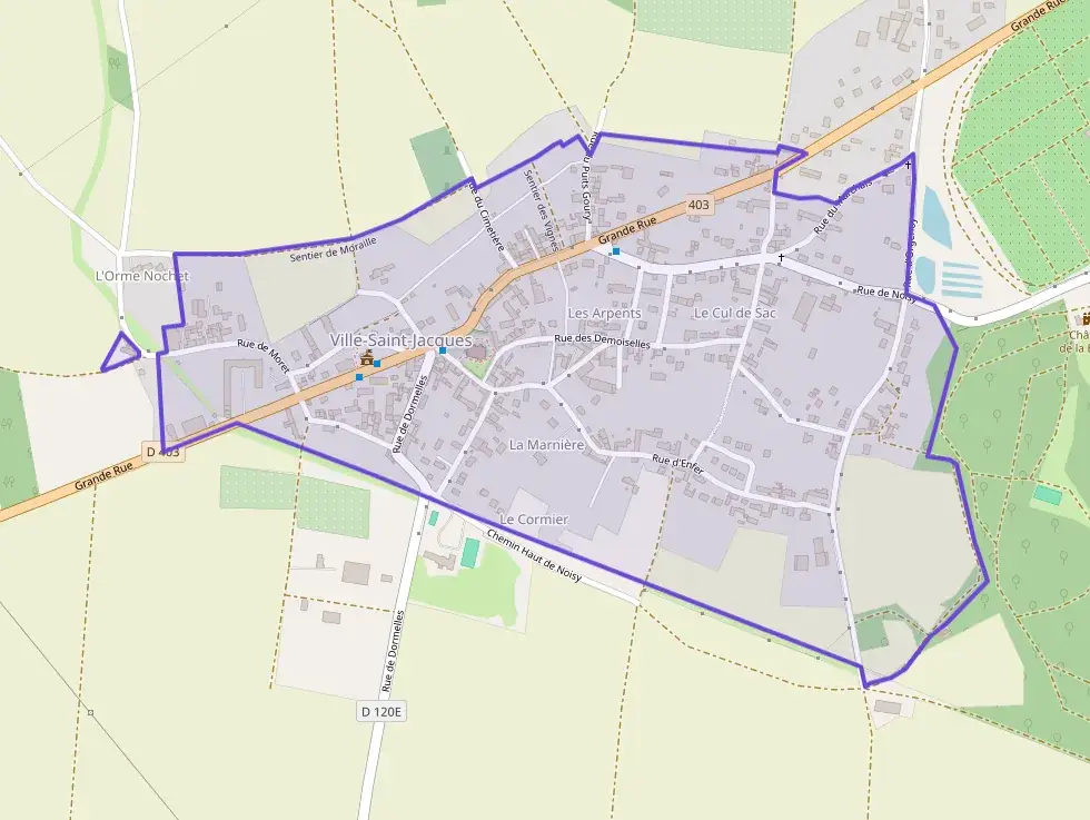 Maison 82 m² quatre pièces à vendre à Ville-Saint-Jacques