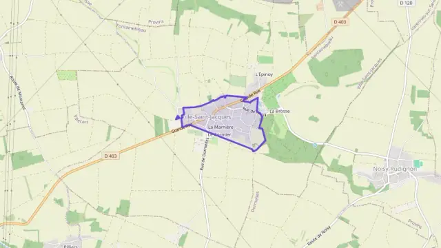 Maison 82 m² quatre pièces à vendre à Ville-Saint-Jacques