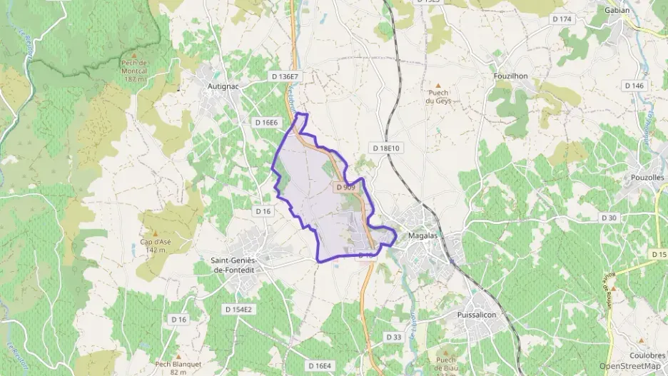 Maison 100 m² quatre pièces à vendre à Magalas Maison 100 m² quatre pièces à vendre à Magalas