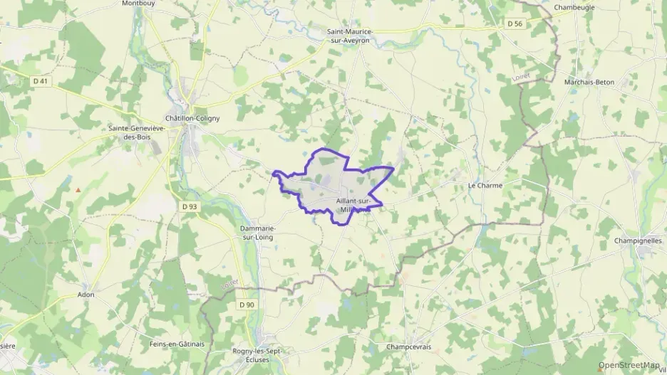 Maison 68 m² trois pièces à vendre à Aillant-sur-Milleron