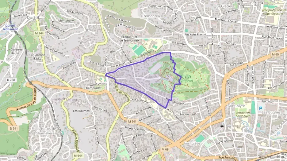 Maison 54 m² trois pièces à vendre à Clermont-Ferrand