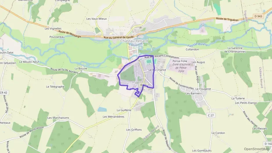 Maison 67 m² trois pièces à vendre à Château-Renard Maison 67 m² trois pièces à vendre à Château-Renard