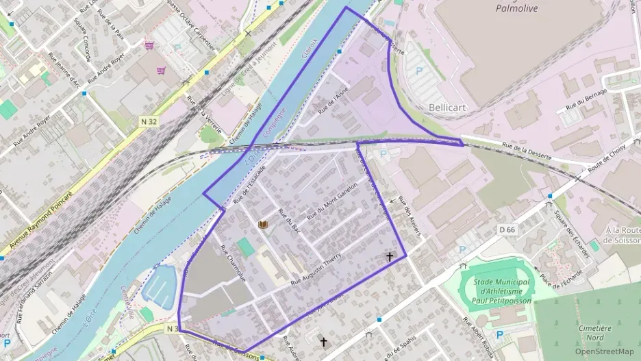 Maison 41 m² trois pièces à vendre à Compiègne