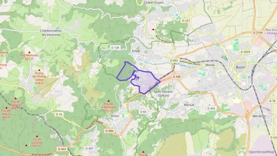 Maison 110 m² quatre pièces à vendre à Volvic