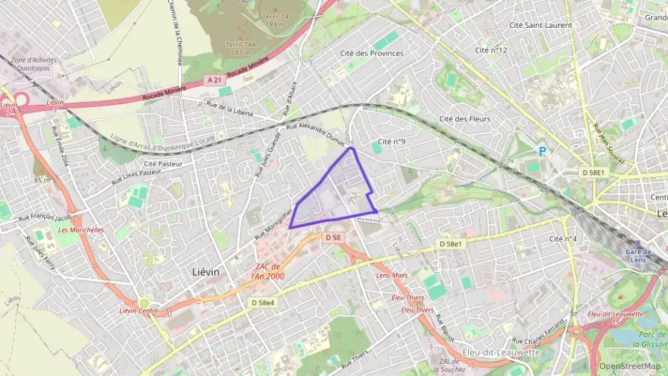 Maison 83 m² cinq pièces à vendre à Liévin Maison 83 m² cinq pièces à vendre à Liévin