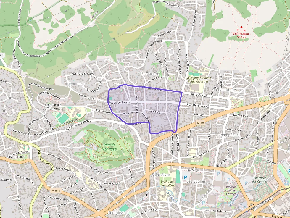 Maison 90 m² quatre pièces à vendre à Clermont-Ferrand