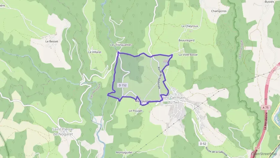 Maison 94 m² quatre pièces à vendre à Saint-Germain-du-Teil