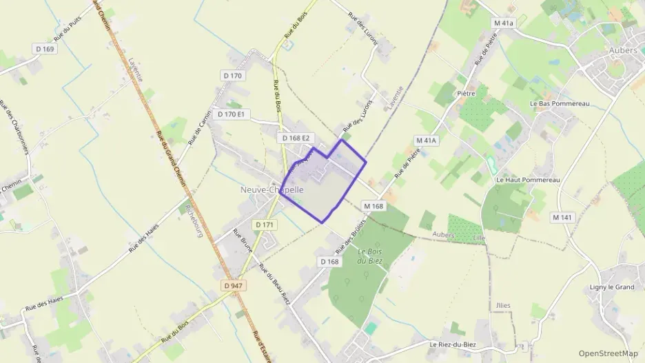 Maison 126 m² six pièces à vendre à Neuve-Chapelle