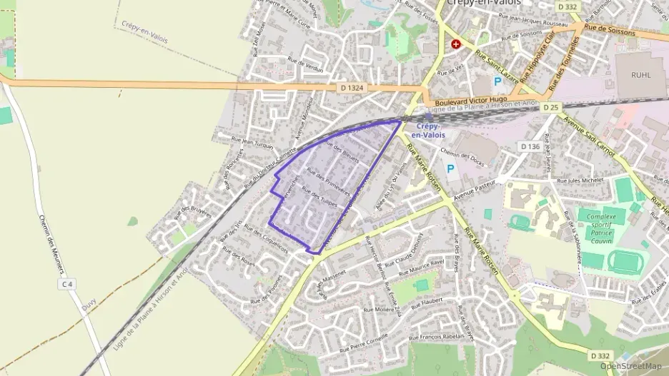 Maison 85 m² quatre pièces à vendre à Crépy-en-Valois