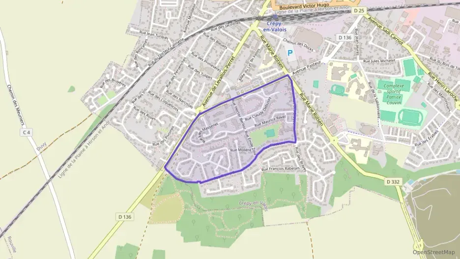 Maison 90 m² cinq pièces à vendre à Crépy-en-Valois