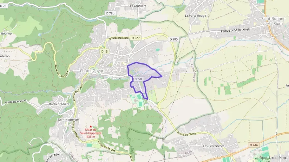 Maison 100 m² quatre pièces à vendre à Châtel-Guyon Maison 100 m² quatre pièces à vendre à Châtel-Guyon