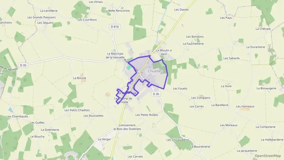 Maison 78 m² quatre pièces à vendre à Chuelles