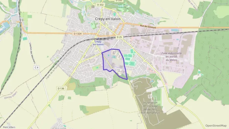 Maison 100 m² six pièces à vendre à Crépy-en-Valois