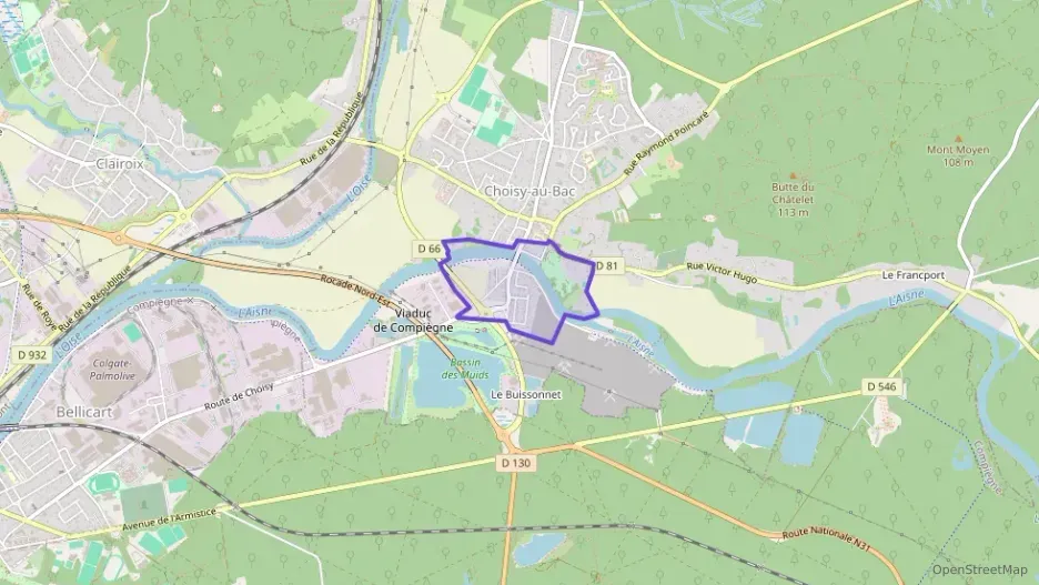 Maison 89 m² quatre pièces à vendre à Choisy-au-Bac Maison 89 m² quatre pièces à vendre à Choisy-au-Bac