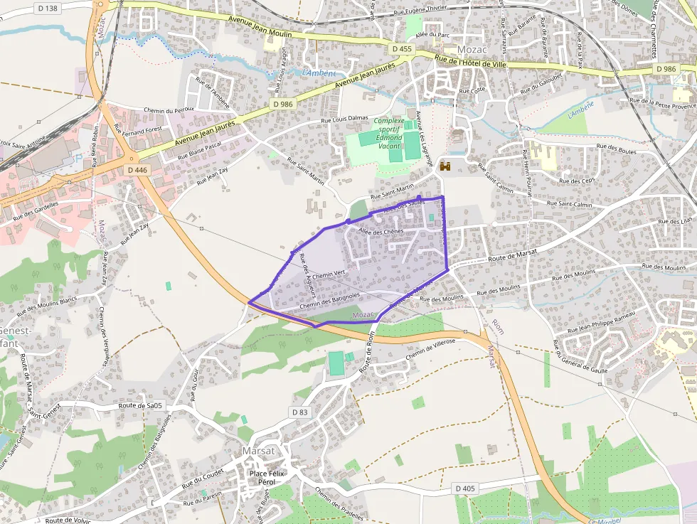 Maison 100 m² quatre pièces à vendre à Mozac