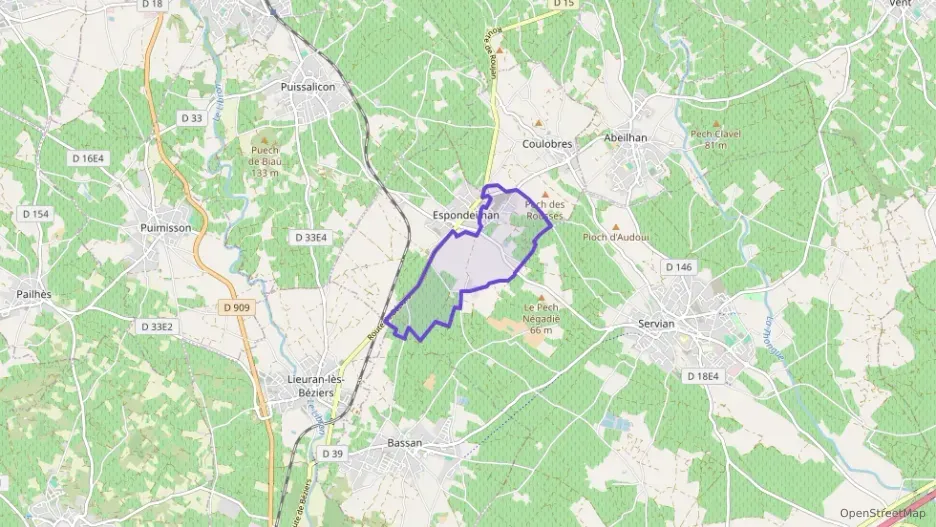 Maison 100 m² quatre pièces à vendre à Espondeilhan
