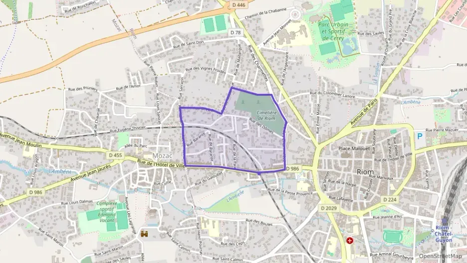 Maison 70 m² trois pièces à vendre à Riom Maison 70 m² trois pièces à vendre à Riom