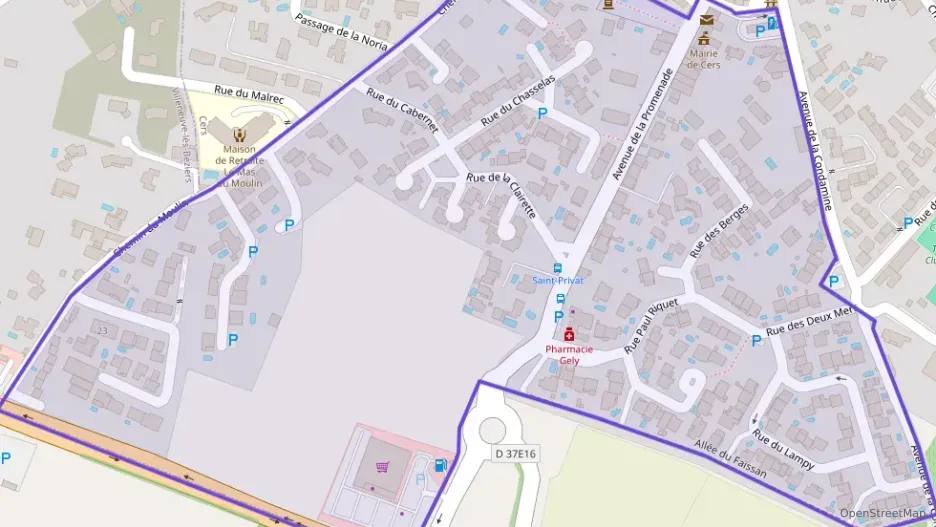 Maison 75 m² quatre pièces à vendre à Cers