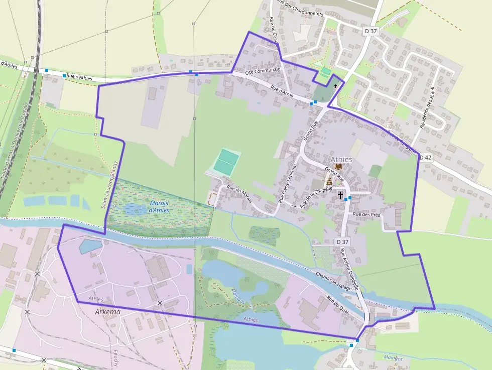 Maison 100 m² quatre pièces à vendre à Athies