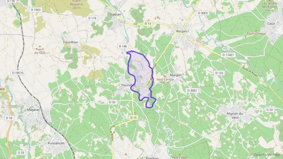 Maison 96 m² quatre pièces à vendre à Pouzolles Maison 96 m² quatre pièces à vendre à Pouzolles