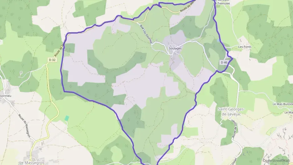 Maison 90 m² quatre pièces à vendre à Massegros Causses Gorges Maison 90 m² quatre pièces à vendre à Massegros Causses Gorges