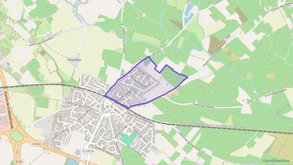 Maison 90 m² trois pièces à vendre à Cers