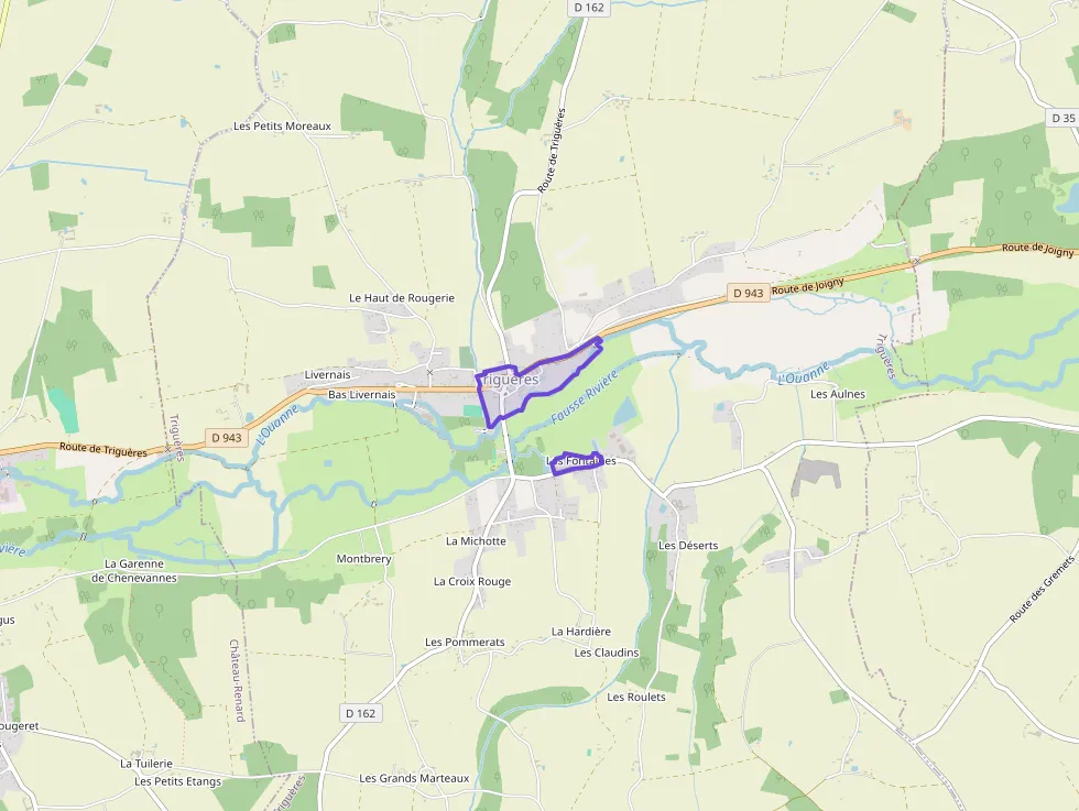 Maison 70 m² quatre pièces à vendre à Triguères