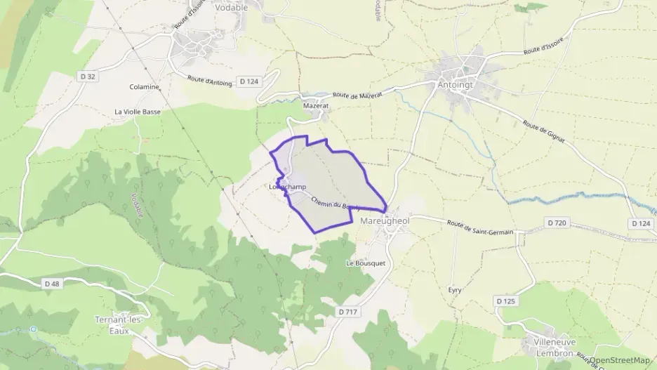 Maison 96 m² trois pièces à vendre à Mareugheol Maison 96 m² trois pièces à vendre à Mareugheol