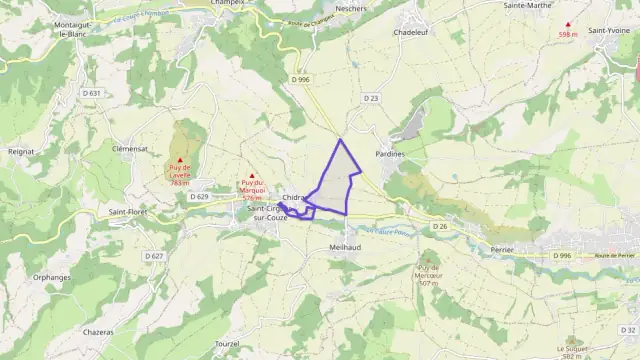 Maison 84 m² quatre pièces à vendre à Chidrac