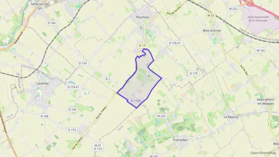 Maison 88 m² cinq pièces à vendre à Fleurbaix