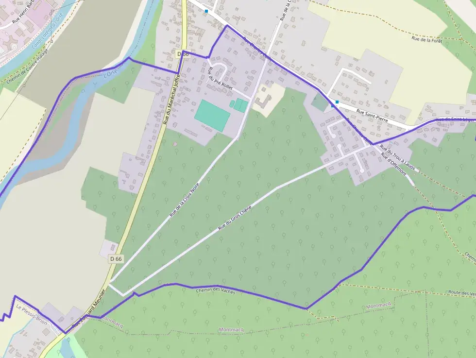 Maison 88 m² trois pièces à vendre à Montmacq