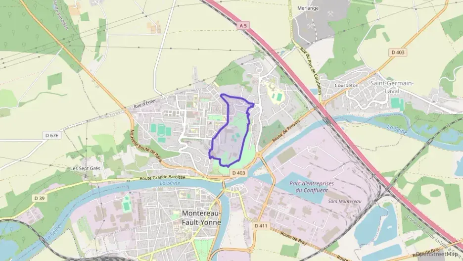 Maison 94 m² cinq pièces à vendre à Montereau-Fault-Yonne