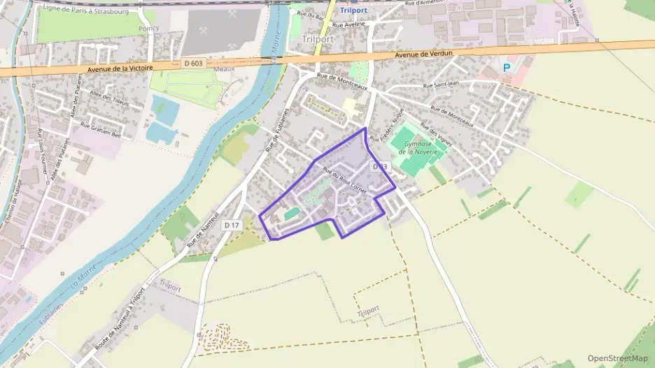 Maison 77 m² quatre pièces à vendre à Trilport