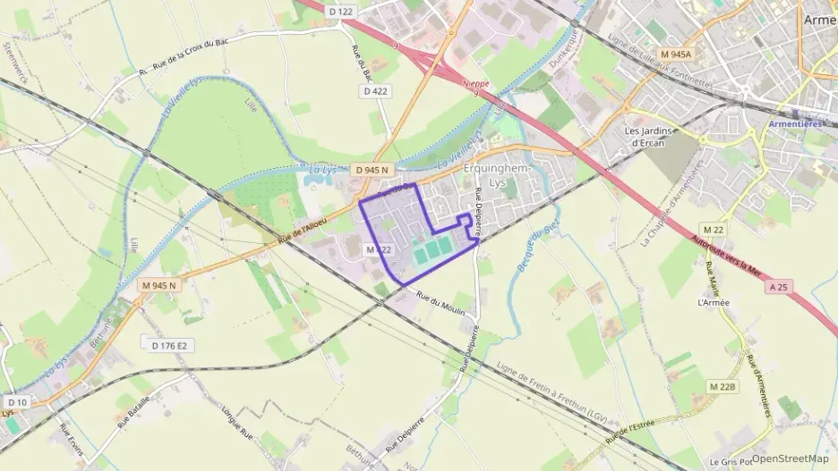 Maison 100 m² quatre pièces à vendre à Erquinghem-Lys