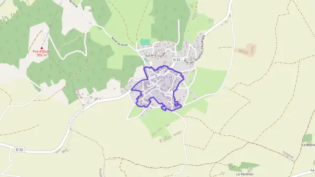 Maison 90 m² trois pièces à vendre à Solignat